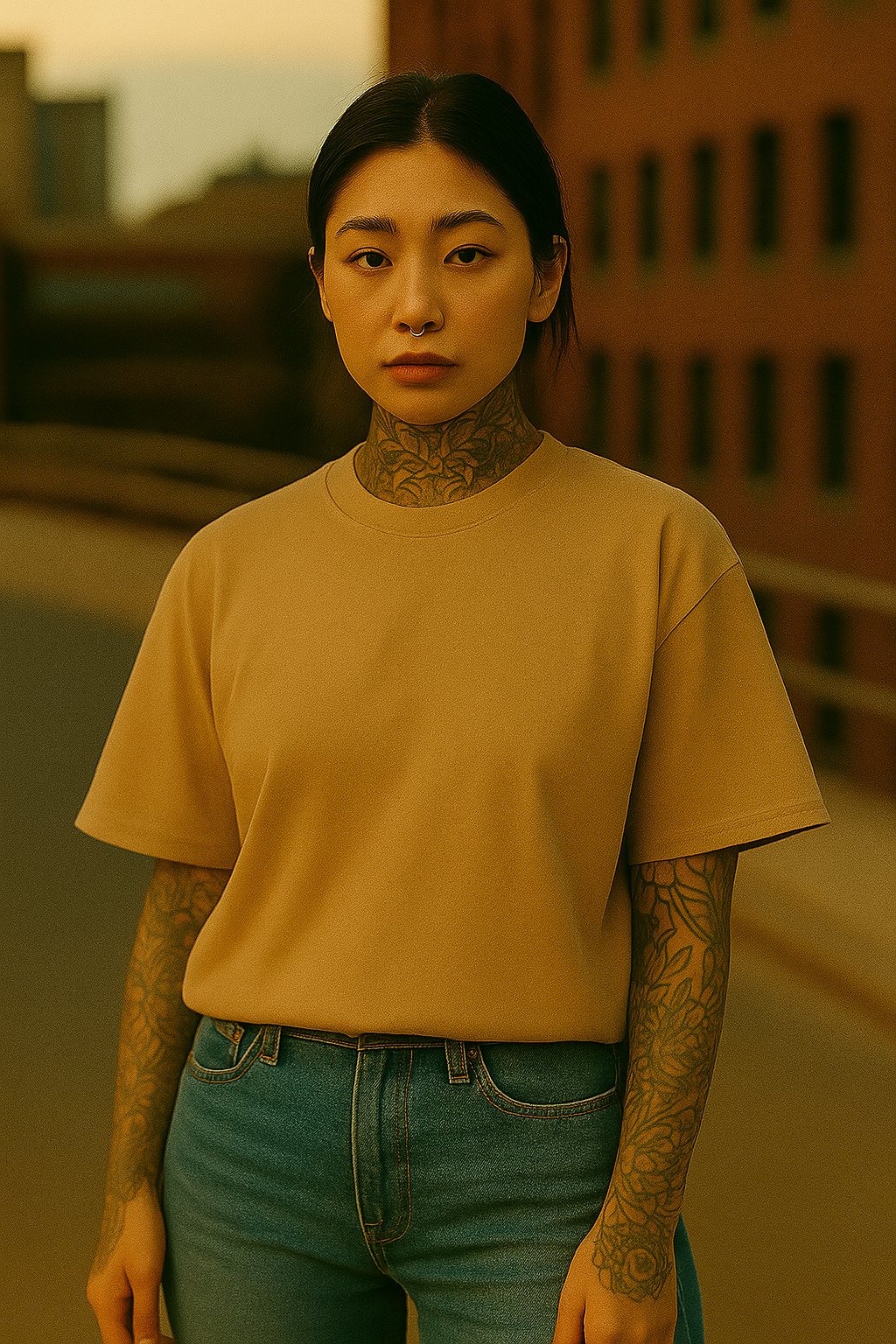 Oversized Crafted T-Shirts